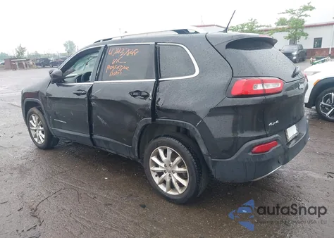 2015 Jeep Cherokee Limited из США, поврежденный, VIN 1C4PJMDB2FW773119